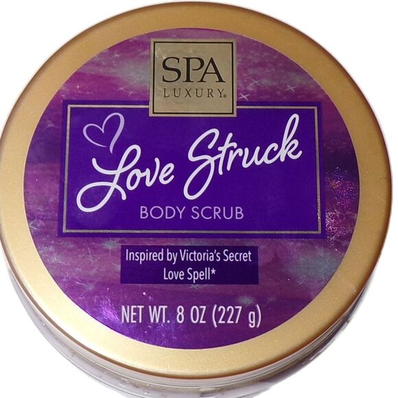SPA Luxury Love Struck Body Scrub:8oz Inspired by Victoria’s Secret Love Spell - Picture 2 of 4